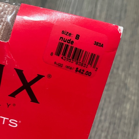 NWT Spanx Patterned Tight-End-Tights Bodyshaping Stretch Fitted Nude Size B - Picture 2 of 5